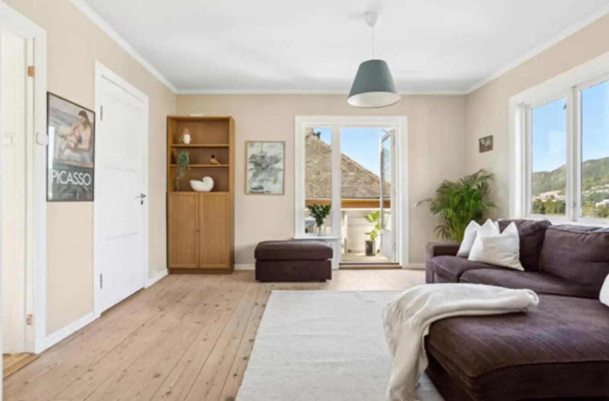 Bright Apartment With Mountain Views Bergen Norge